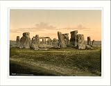 Stonehenge Salisbury England, c. 1890s, (S) Library Image