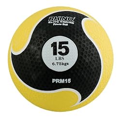 Champion Sports Rhino Elite Medicine Ball (15-Pounds)