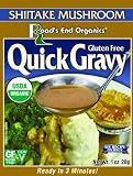 Road's End Organics Gluten Free Shiitake Mushroom Gravy Mix, Organic, 1-Ounce Pouches (Pack of 12)