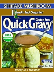 Road's End Organics Gluten Free Shiitake Mushroom Gravy Mix, Organic, 1-Ounce Pouches (Pack of 12)