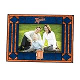MLB Detroit Tigers Art Glass Horizontal Frame