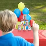 Plastic Carnival Can Bean Bag Toss Game (6 pc)