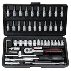 KS Tools 911.0646/ 918.0646 KS Tools Superlock Steckschl�sselsatz 0,6 cm (0,25 Zoll); 46-teilig