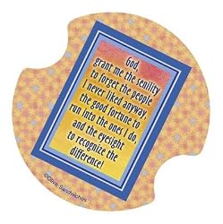God, Grant me the Senility... Coasters for your car