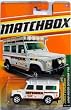 LAND ROVER DEFENDER 110 Matchbox 2011 Jungle Explorers 6 of 6 LAND ROVER DEFENDER 110 #100 White 1:64 Scale Collectible Die Cast Car