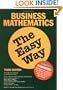 Business Math the Easy Way (Barron's Easy Way)