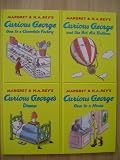 curious george balloons:Curious George Set (Dream ~ Goes to a Movie ~ Goes to a Chocolate Factory ~ Hot Air Balloon)