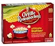 Orville Redenbacher's Gourmet Microwavable Popcorn, Butter, 6-Count (Pack of 6)