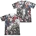 Batman Vs Superman Showdown (Front Back Print) Mens Sublimation Shirt