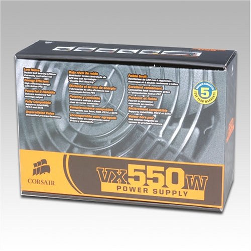 Corsair Enthusiast Power Supply CORSAIR VALUE SELECT CMPSU-550VX 3