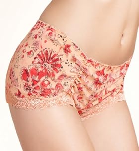 Collette by Collette Dinnigan Floral Boy Shorts with Silk Collette by Collette Dinnigan Floral Boy Shorts with Silk