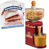 (Set) Nostalgia Electric Peanut Butter Machine & Peanut Butter Co Cookbook