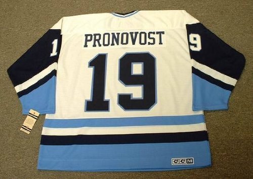 JEAN PRONOVOST Pittsburgh Penguins 1977 CCM Vintage Throwback Home NHL Hockey Jersey