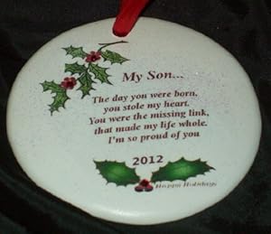 #!Cheap Son With Love Christmas Ornament Swarovski Crystal Detail 2012