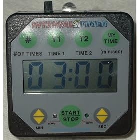 Interval Workout Timer TMR05 B Black with Volume Control : MMA, HIIT, Boxing, Wrestling, Martial Arts, Fitness, HIIT, Endurance, Weight Lifting Interval Workout Timer TMR05-B Black - with Volume Control : MMA, HIIT, Boxing, Wrestling, Martial Arts, Fitness, HIIT, Endurance, Weight Lifting