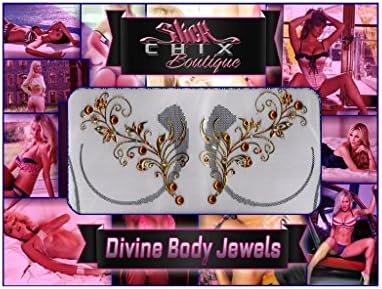 Slick Chix Womens Pasties Gold