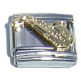 italian Charms pour bracelet - trumpet, sax, instrument de musique, composable maillons, classic charm collection