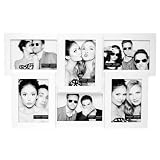 Brio - Brio cadre photos multivues blanc Naïs 6 photos 10x15 cm