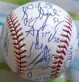 2005 Washington Nationals team autographed baseball (Cristian Guzman Livan Hernandez)
