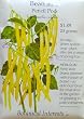 Bush Bean Pencil Pod Yellow Wax Snap Heirloom Seeds 60 Seeds