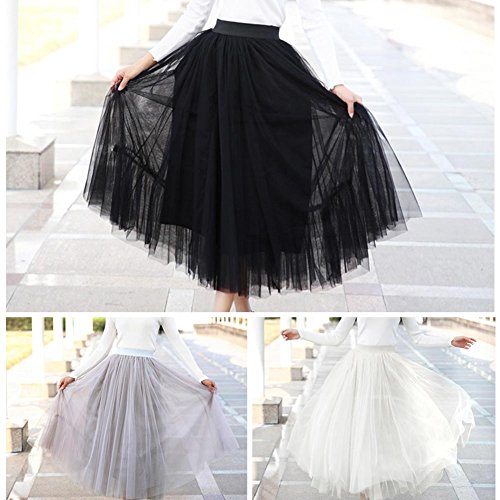MIOIM® スカート チュールスカート レディース 可愛い ゆったり 長袖 お出かけ お呼ばれ スリム ヤーン 無地 通勤 エレガント ロング フェミニン