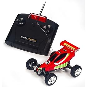 Blue Hat R C Micro Racer Car from Micro R/C Cars