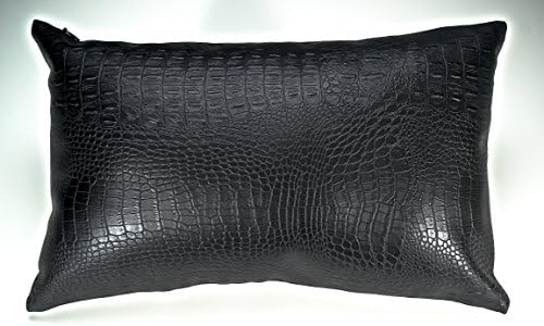 BCLLC Faux Leather Croc Pattern Decorative Pillows