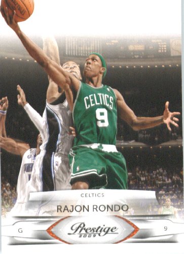 2009 /10 Panini Prestige Basketball Card # 8 Rajon Rondo Boston Celtics Mint Condition- Shipped In Protective Screwdown Display Case!