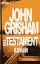 Das Testament: Roman