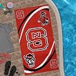North Carolina State Wolfpack Fiber Reactive Pool/Beach/Bath Towel (Team Color)