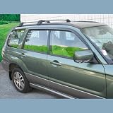 C&C Car Worx Side Window Vent Deflectors for 2000 01 02 03 04 05 06 07 08 Subaru Forester