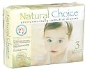 Natural Choice environmentally-sensitive Diapers, Medium Size 3, 16-28 Pounds (210-Count Diapers)
