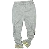 【H28年春物】 SCOLAR(スカラ) 天竺シャーリング長丈レギンス 110cm/杢グレー NO.CH-16SP-SC20