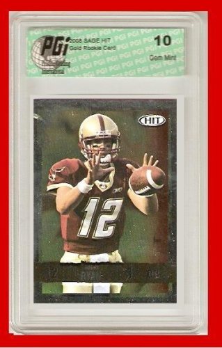 Matt Ryan GOLD SHORT PRINT SAGE HIT Rookie Card PGI 10