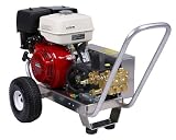 Pressure Pro EB4040HG Heavy Duty Professional 4,000 PSI 4.0 GPM Honda Gas Powered Belt Drive Pressure Washer With General Pump