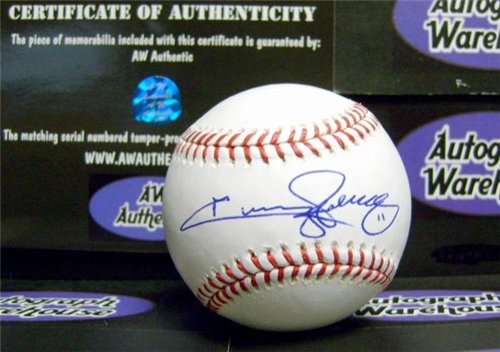 Jimmy Rollins Autographed/Hand Signed Baseball