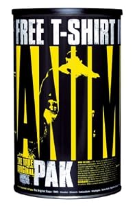 Universal Nutrition Animal Pak, 30th Anniversary Special Edition With Free T-Shirt Inside, 44 Count