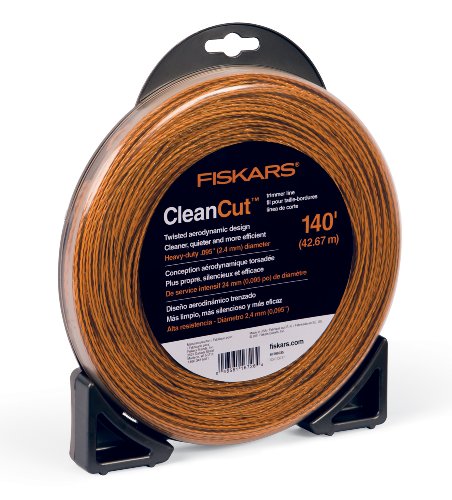 Fiskars 6726 CleanCut 0.095-Inch by 140-Foot String Trimmer Replacement Spool Fiskars 6726 CleanCut 0.095-Inch by 140-Foot String Trimmer Replacement Spool