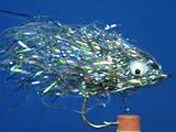 NEW FLIES Pearlescent Nuclee-r Peanut (Baby) Bunker - Peacock Green UVA
