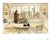Flowers on the Windowsill Art Poster Print by Carl Larsson, 22x17