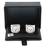 Pittsburgh Steelers - NFL Round Team Logo Cufflinks