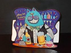 Alley Cat Bartender Napkin/Letter Holder