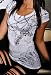 Folter Clothing CHAINED UP TEE in White- Medium Folter Clothing CHAINED UP TEE in White- Medium