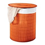 Produkt-Bild: Ridder 21005006 W&auml;schekorb ca. 37 x 50 cm, rot, Bambus