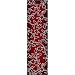 Stainmaster® Fleuri Rug - Cranberry Antique (2'1"x7'8" Runner)