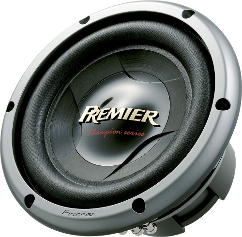 Pioneer PREMIER TS-W1008D4 10 inch 1200 Watts Dual 4 ohm Car Subwoofer