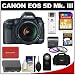 Canon EOS 5D Mark III Digital SLR Camera with EF 24-105mm L IS USM Lens with 32GB Card + Battery + Canon Case + 3 UV/FLD/CPL Filters + Remote + Accessory Kit