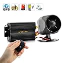 Real-Time Car GPS Tracker and Car Alarm System (Remote Control, Siren and Shock Sensor) TK103B by DracoTek