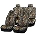 FH Group Car Seat Covers Full Set Hunting Seat Covers- Universal Fit, Automotive Seat Covers, 1-Piece Front Seat Covers, Airbag Compatible, Split Bench Rear Car Seat Cover for SUV, Sedan