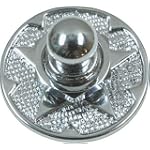 Q Parts Metal Series Straplock Chrome Western